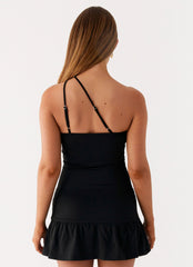 Ebonique Mini Dress - Black